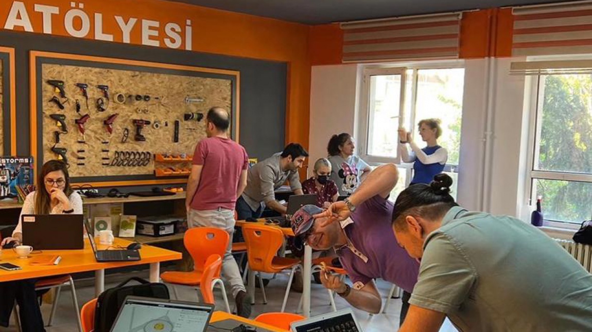 Okulumuz Öğretmenleri İle 3 Boyutlu Tasarım ve Uygulama Atölye Çalışması